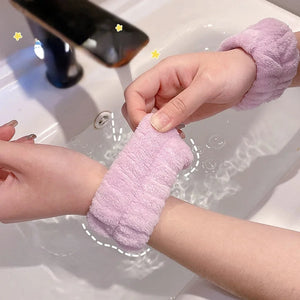 POPPIN - Bandeau de lavage de poignet - réf Red ( 2pcs )