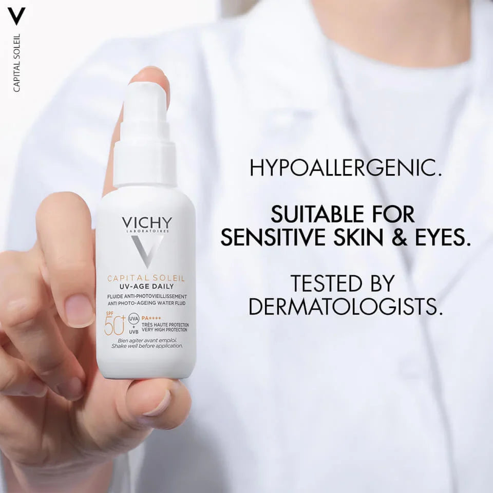 VICHY - Trousse Age Daily + Crème Solaire + Vichy Minéral Gratuits ( 3pcs)