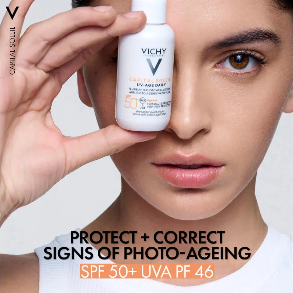 VICHY - Trousse Age Daily + Crème Solaire + Vichy Minéral Gratuits ( 3pcs)