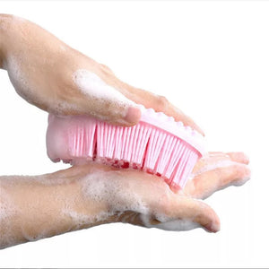 Poppin - Silicon Brush / Brosse en silicone souple pour bain