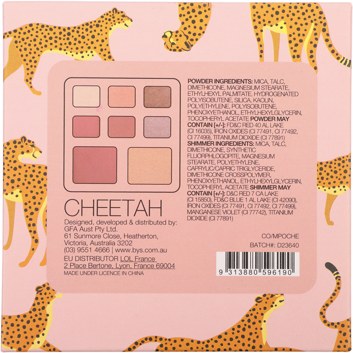 BYS - MINI Graphic Makeup Palette Cheetah