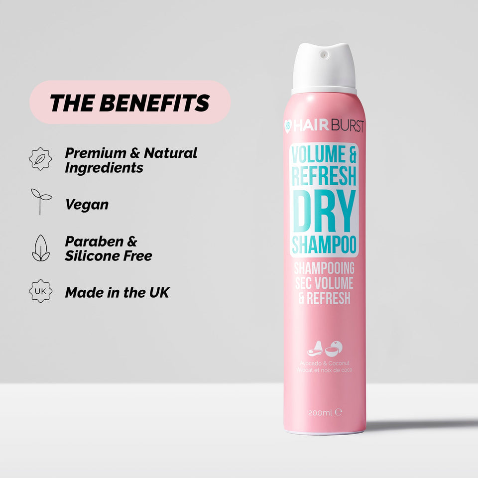 HAIRBURST - Shampoing Sec Volume et Refresh - 200ml