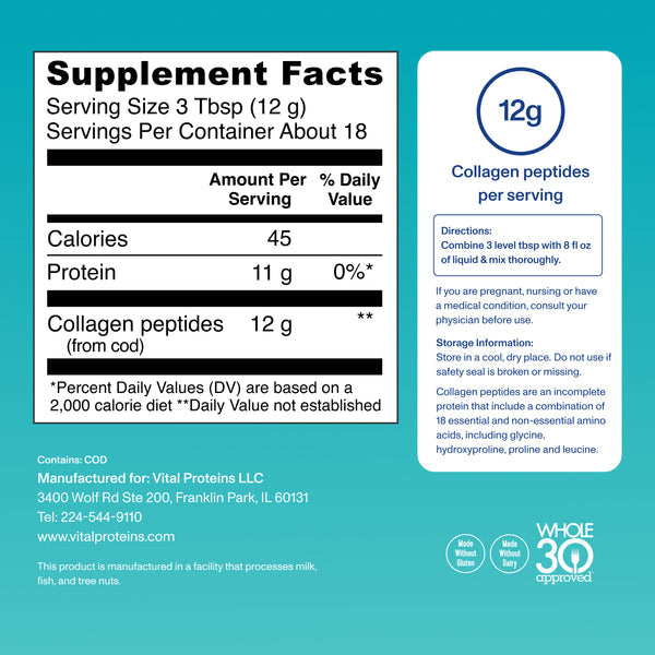 VITAL PROTEINS - Marine Collagen - 221g