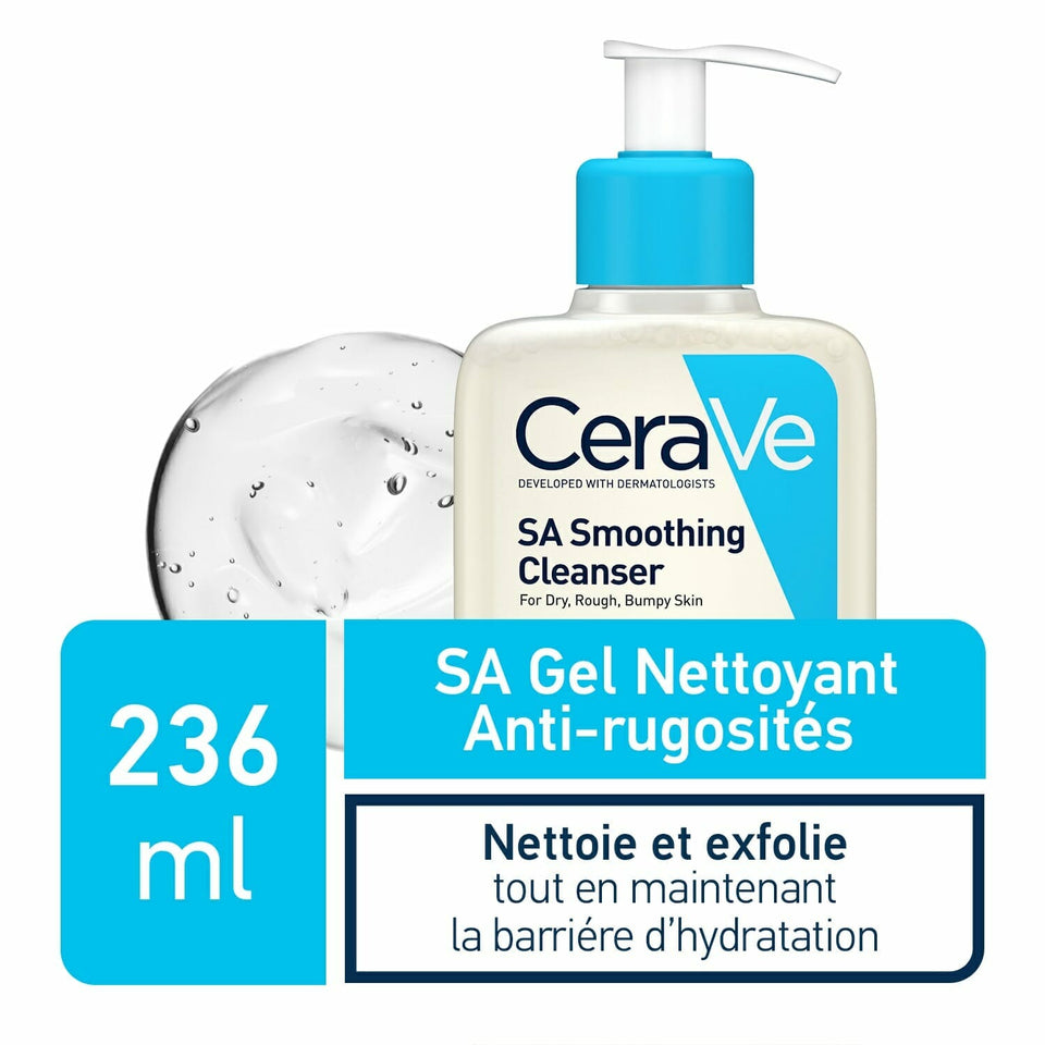 CeraVe - SA Gel Nettoyant Anti-rugosités - 236 ml