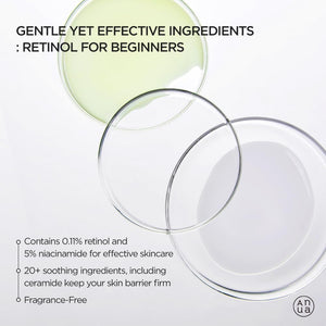 ANUA - Nano Retinol 0.3% + Niacin Renewing Serum - 30ml