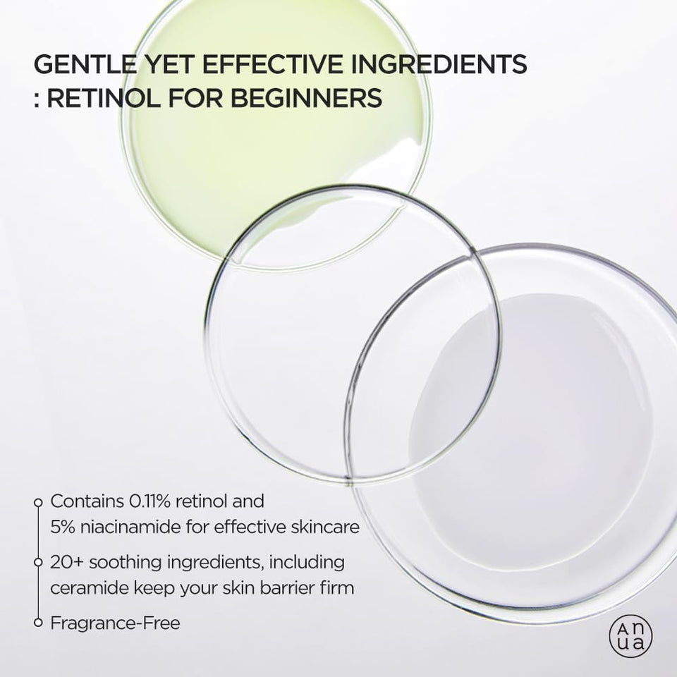 ANUA - Nano Retinol 0.3% + Niacin Renewing Serum - 30ml