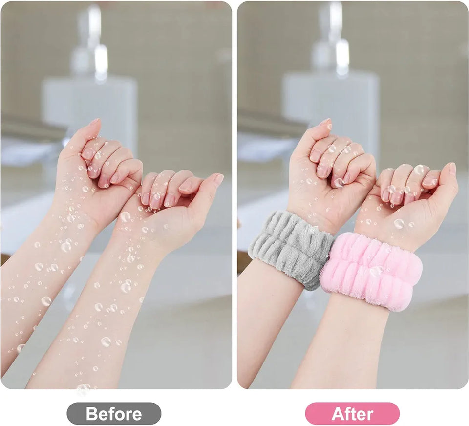 POPPIN - Bandeau de lavage de poignet - réf Red ( 2pcs )