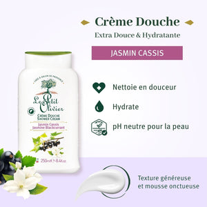 LE PETIT OLIVIER - Crème Douche Jasmin Cassis - 250ml
