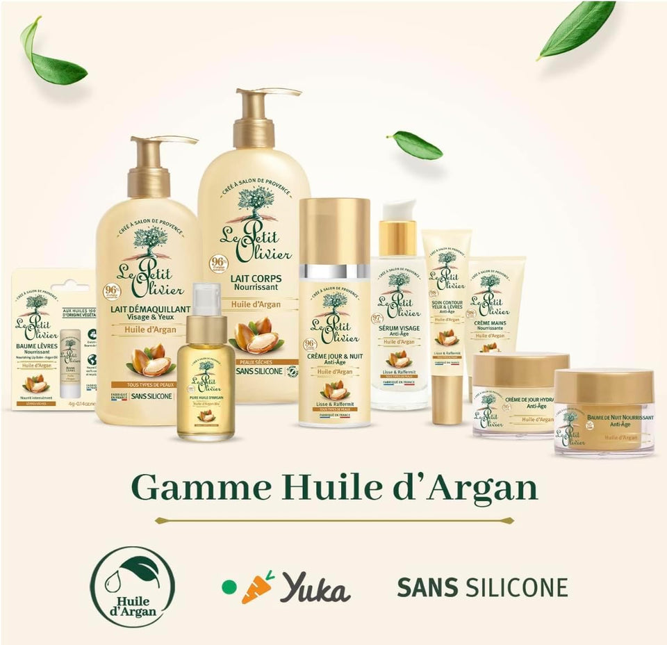 LE PETIT OLIVIER - Crème de Jour et Nuit Anti-âge Huile d'Argan - 50ml