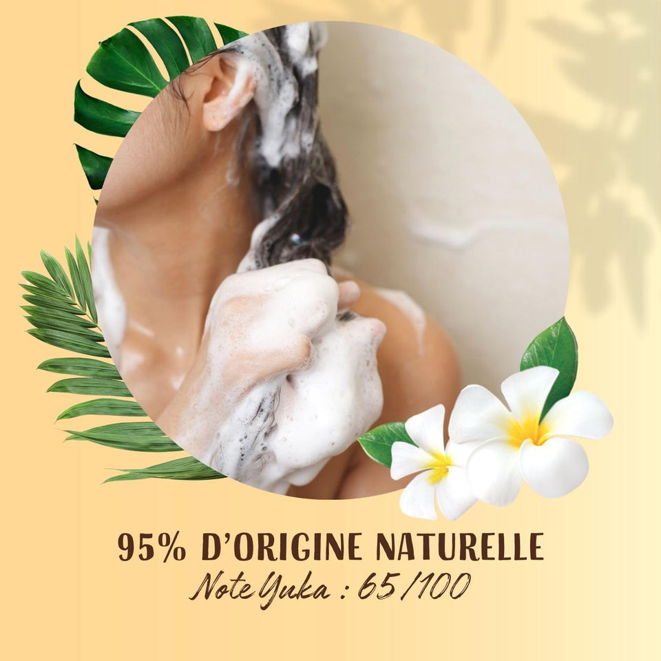 LOVEA - Shampooing Monoi, Karité & Shea - Cheveux Secs et Abîmés - 250ml