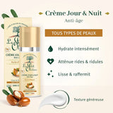 LE PETIT OLIVIER - Crème de Jour et Nuit Anti-âge Huile d'Argan - 50ml