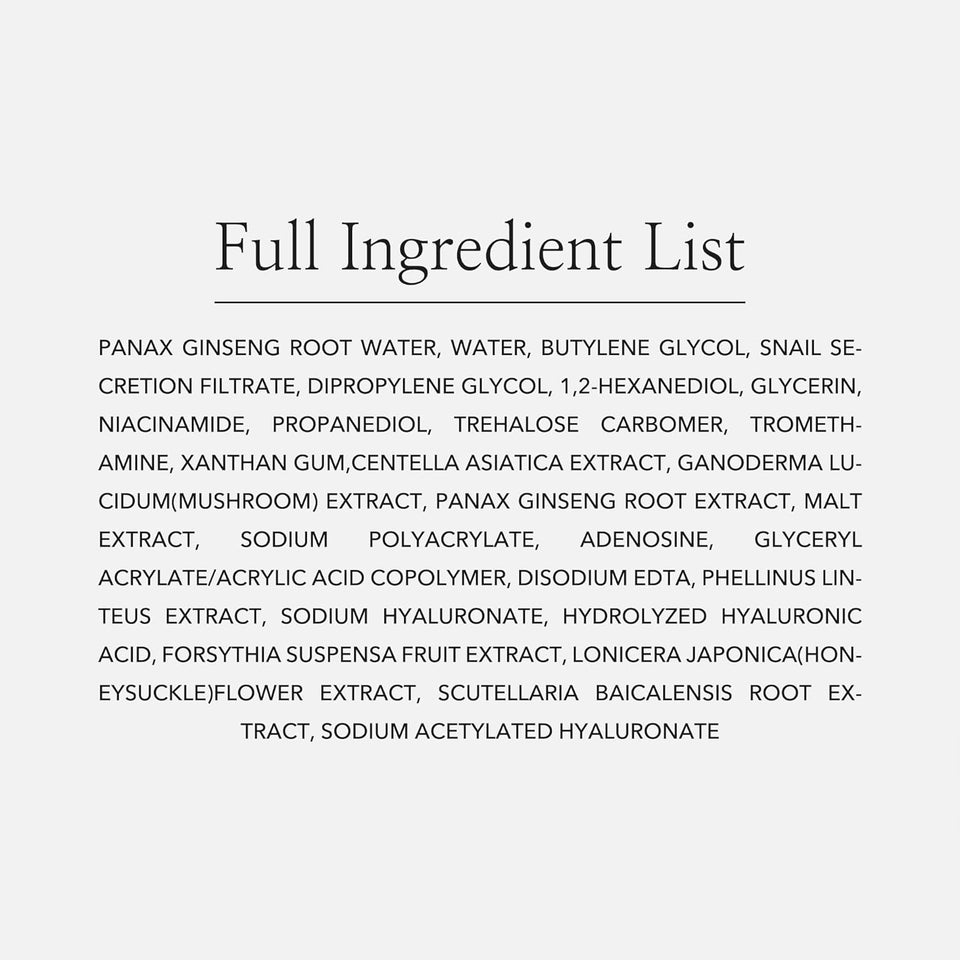 BEAUTY OF JOSEON - Revive Serum Ginseng + Snail Mucin - 30ml