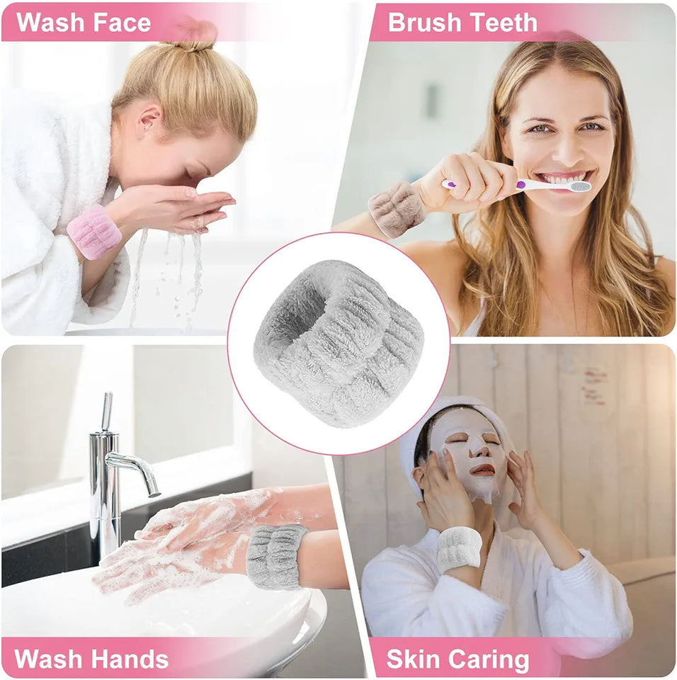 POPPIN - Bandeau de lavage de poignet - réf Red ( 2pcs )