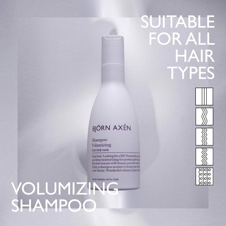 BJORN AXEN - Volumizing Shampoo Cheveux Fins - 250ml