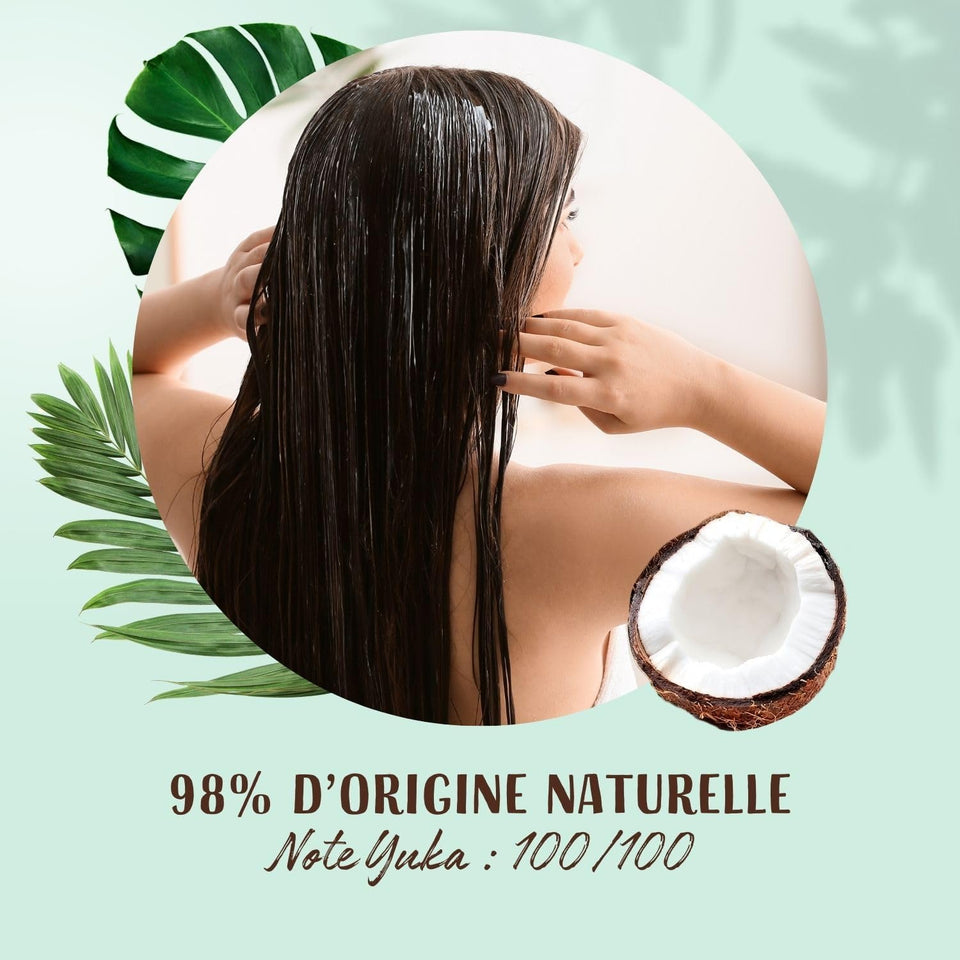 LOVEA - Hair Food Coco & Thé Vert - Tous types de cheveux - 390ml