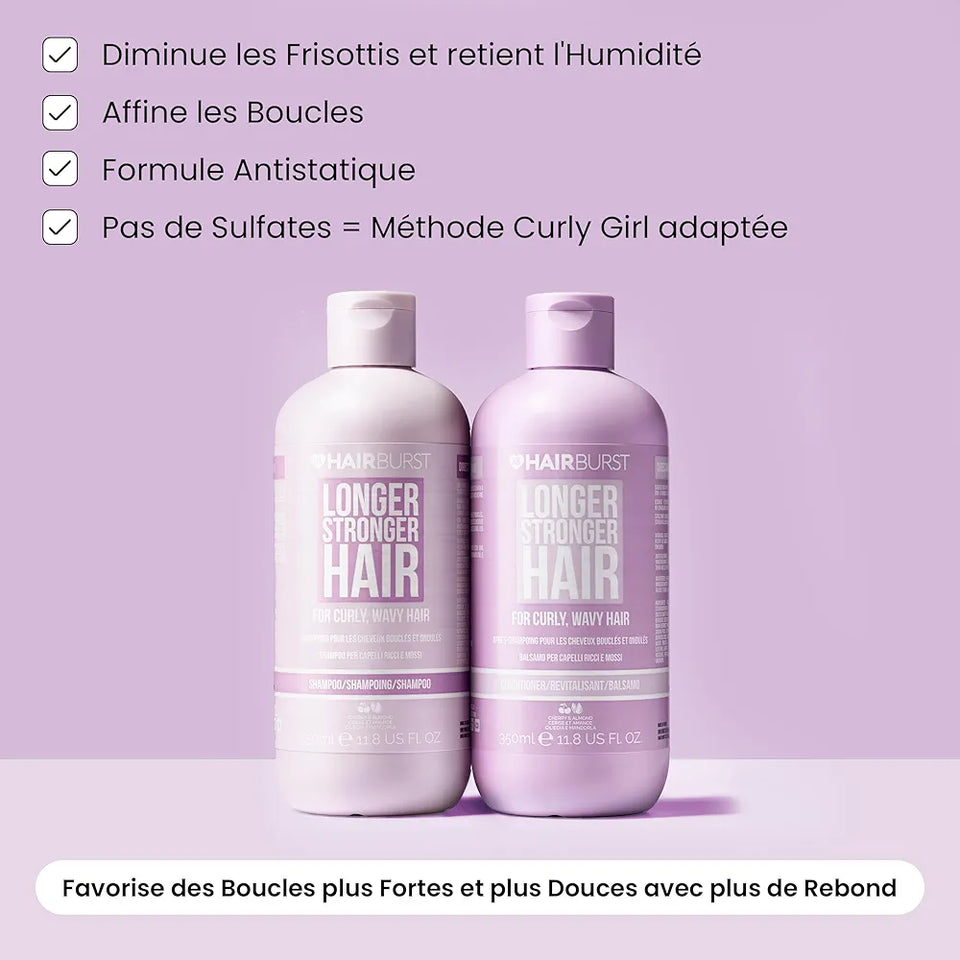 HAIRBURST - Conditioner Pour Cheveux Bouclés et Ondulés - 350ml