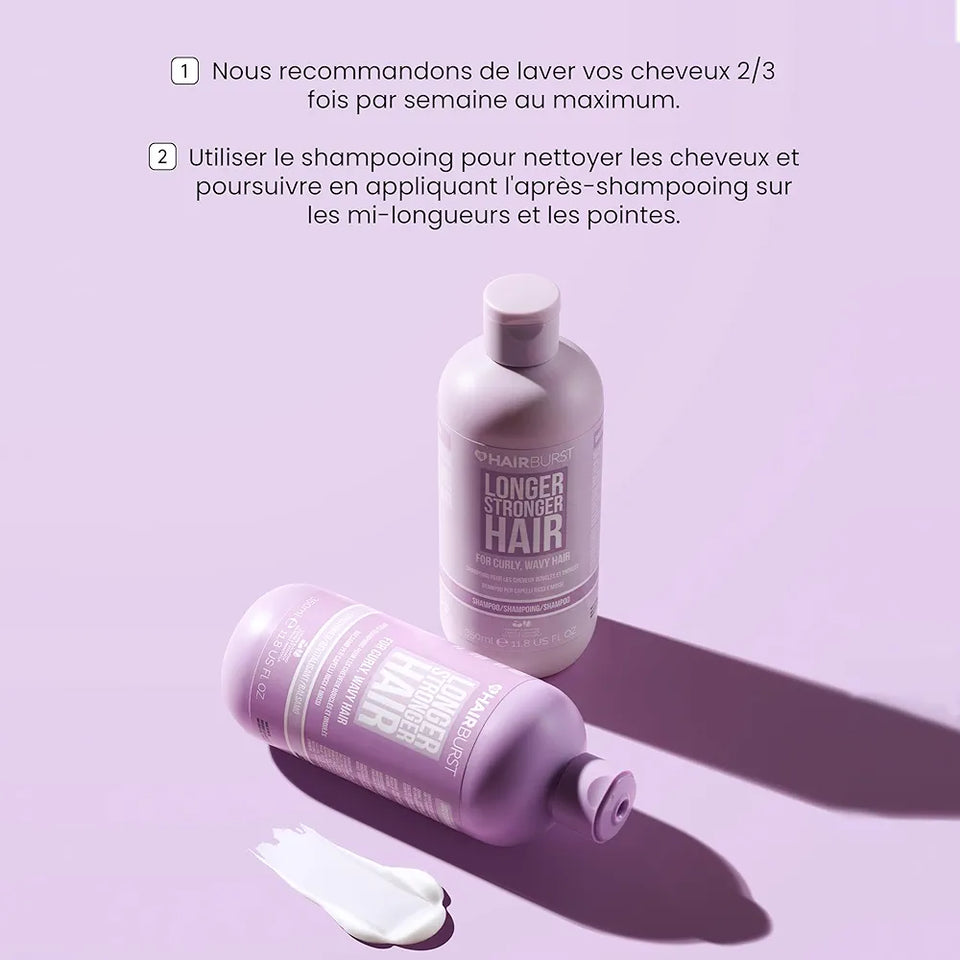 HAIRBURST - Conditioner Pour Cheveux Bouclés et Ondulés - 350ml