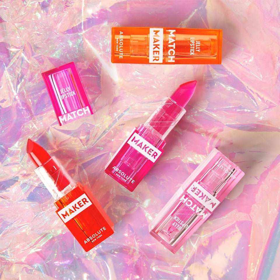 Absolute New York - Match Maker Jelly Lipstick - réf Romantic Drive