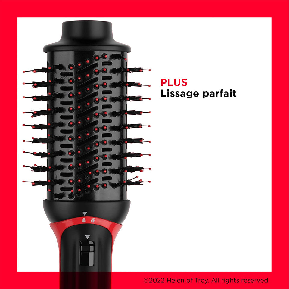 REVLON - Volumiteur monobloc REVLON PLUS 2.0 Sèche-cheveux et brosse à air chaud, noir