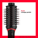 REVLON - Volumiteur monobloc REVLON PLUS 2.0 Sèche-cheveux et brosse à air chaud, noir