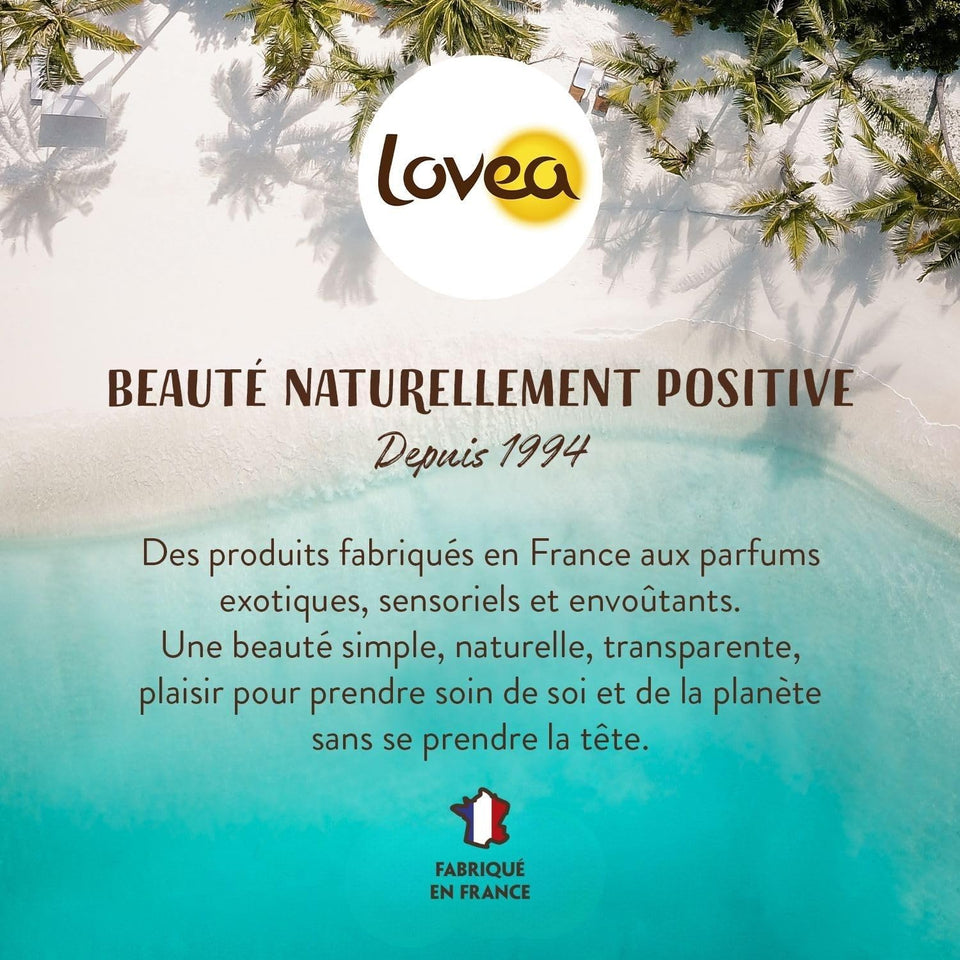 LOVEA - Shampooing Monoi, Karité & Shea - Cheveux Secs et Abîmés - 250ml