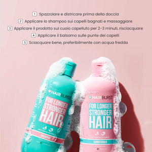 HAIRBURST - Shampoing + Conditioner à l'avocat et Noix de Coco - 2x350ml