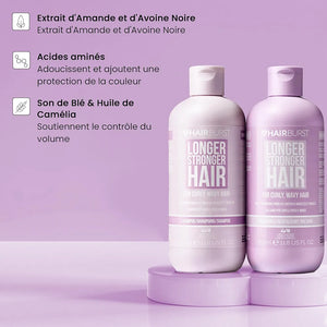 HAIRBURST - Conditioner Pour Cheveux Bouclés et Ondulés - 350ml