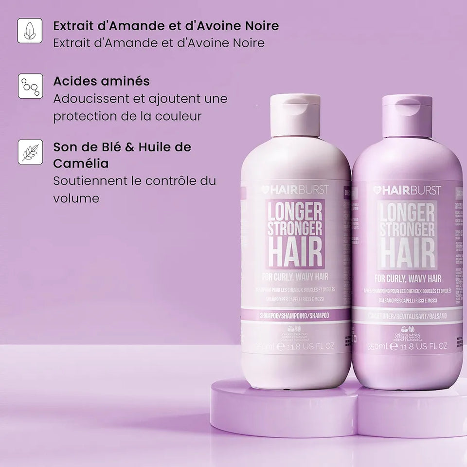 HAIRBURST - Conditioner Pour Cheveux Bouclés et Ondulés - 350ml