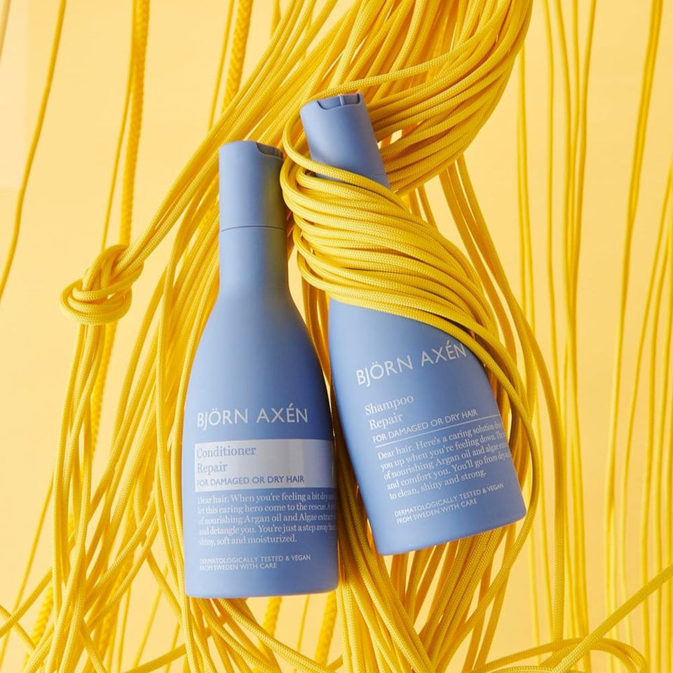 BJORN AXEN - Repair Shampoo cheveux secs et abîmés grâce - 250ml