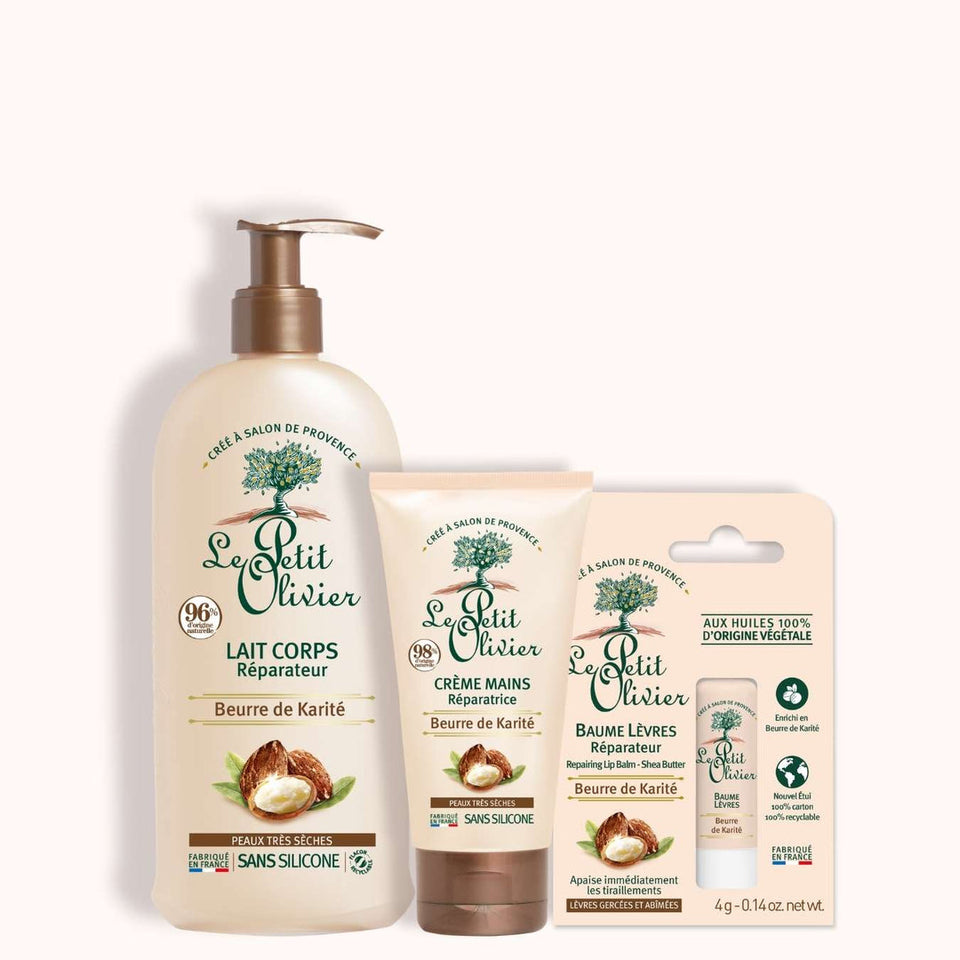 LE PETIT OLIVIER - Crème de Soin Sans Rinçage Nutrition Huiles d'olives Karité et Argan - 200ml