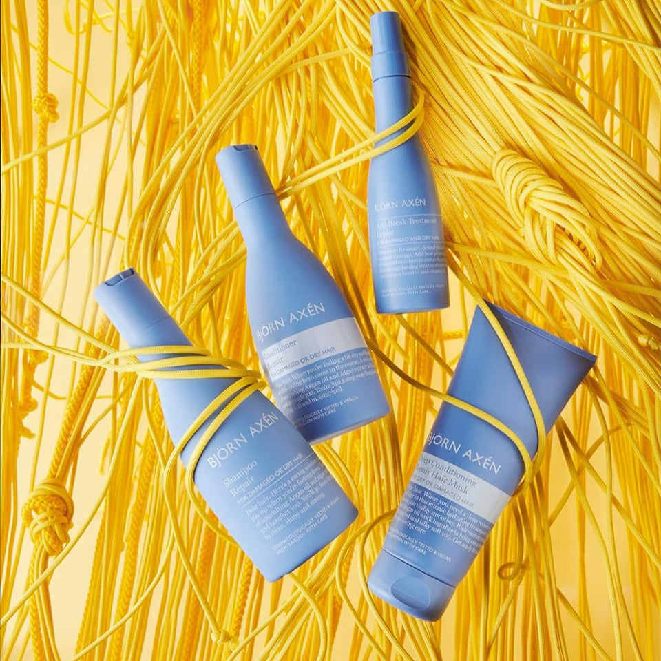 BJORN AXEN - Repair Shampoo cheveux secs et abîmés grâce - 250ml