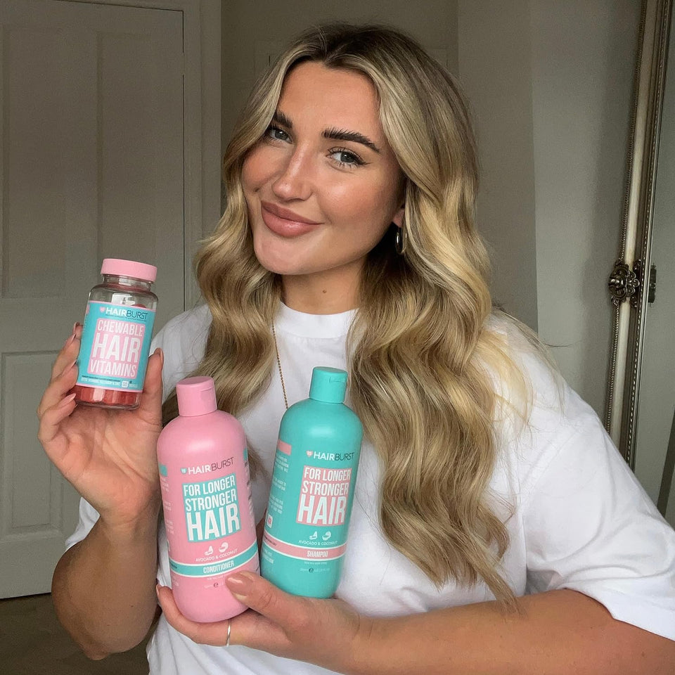 HAIRBURST - Shampoing + Conditioner à l'avocat et Noix de Coco - 2x350ml