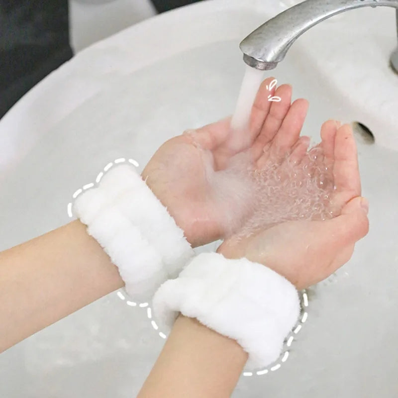 POPPIN - Bandeau de lavage de poignet - réf Red ( 2pcs )