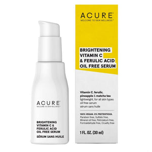 ACURE - Eclaircissant Vitamin C & Ferulic Acid Serum - 30ml