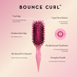 BOUNCE CURL - Define Edge Lift Brush - réf Rose