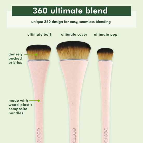 ECOTOOLS - 360 Ultimate Blend Makeup Brush Kit