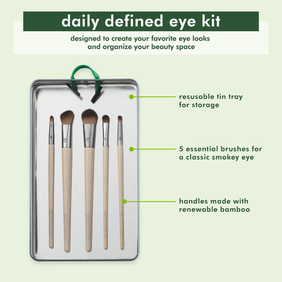 ECOTOOLS - Daily Defined Eye - 5 brosses