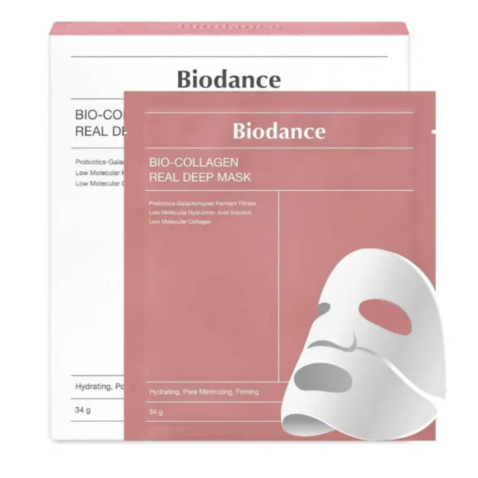 BIODANCE - Bio-Collagen Real Deep Mask Sheet ( pack de 4 )