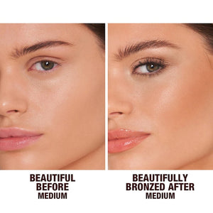CHARLOTTE TILBURY - Beautiful Skin Sun-kissed Glow Bronzer - réf Medium