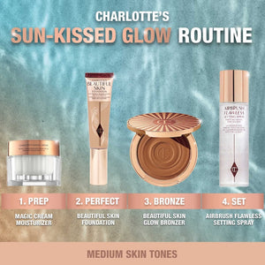 CHARLOTTE TILBURY - Beautiful Skin Sun-kissed Glow Bronzer - réf Medium