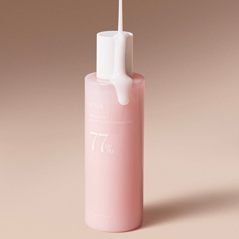 ANUA - Peach 77 Niacin Conditioning Milk 77%
- 150ml