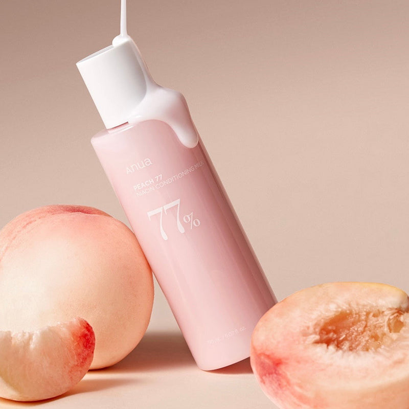 ANUA - Peach 77 Niacin Conditioning Milk 77%
- 150ml