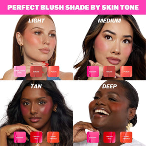 BASMA - The Cream Blush- Ref Burnt Orange  4,3g