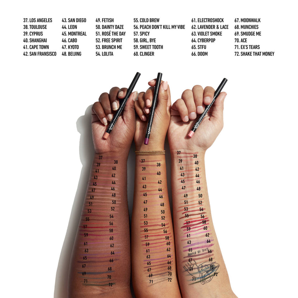 NYX - CRAYON À LÈVRES SUEDE MATTE LIP LINER - réf 04 Soft-Spoken