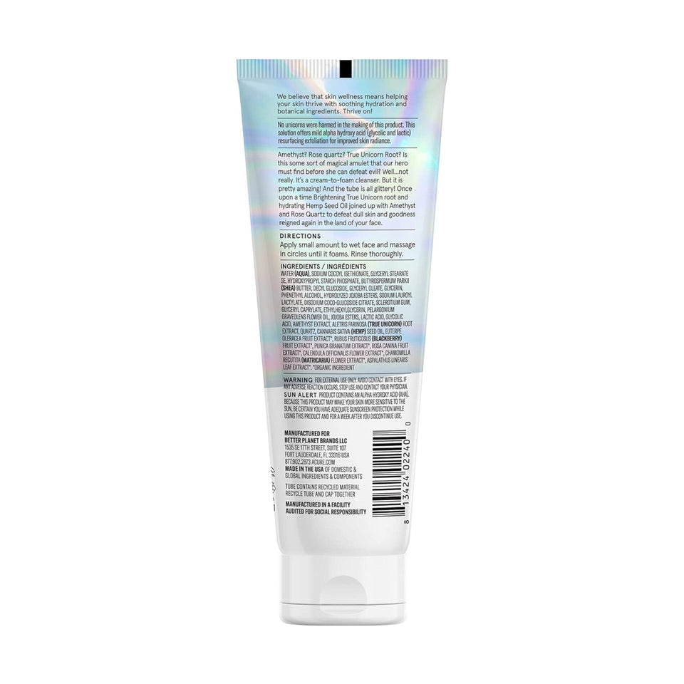 ACURE - Resurfacing Glycolic & Unicorn Root Cleanser - 118ml