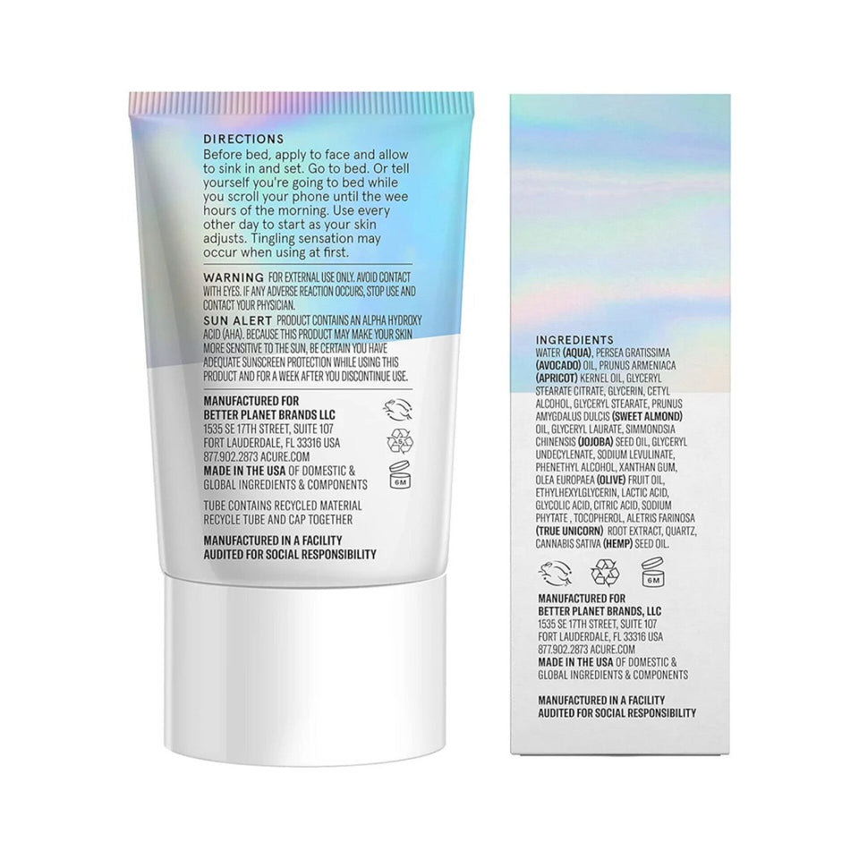 ACURE - Resurfacing Overnight Glycolic - 30ml
