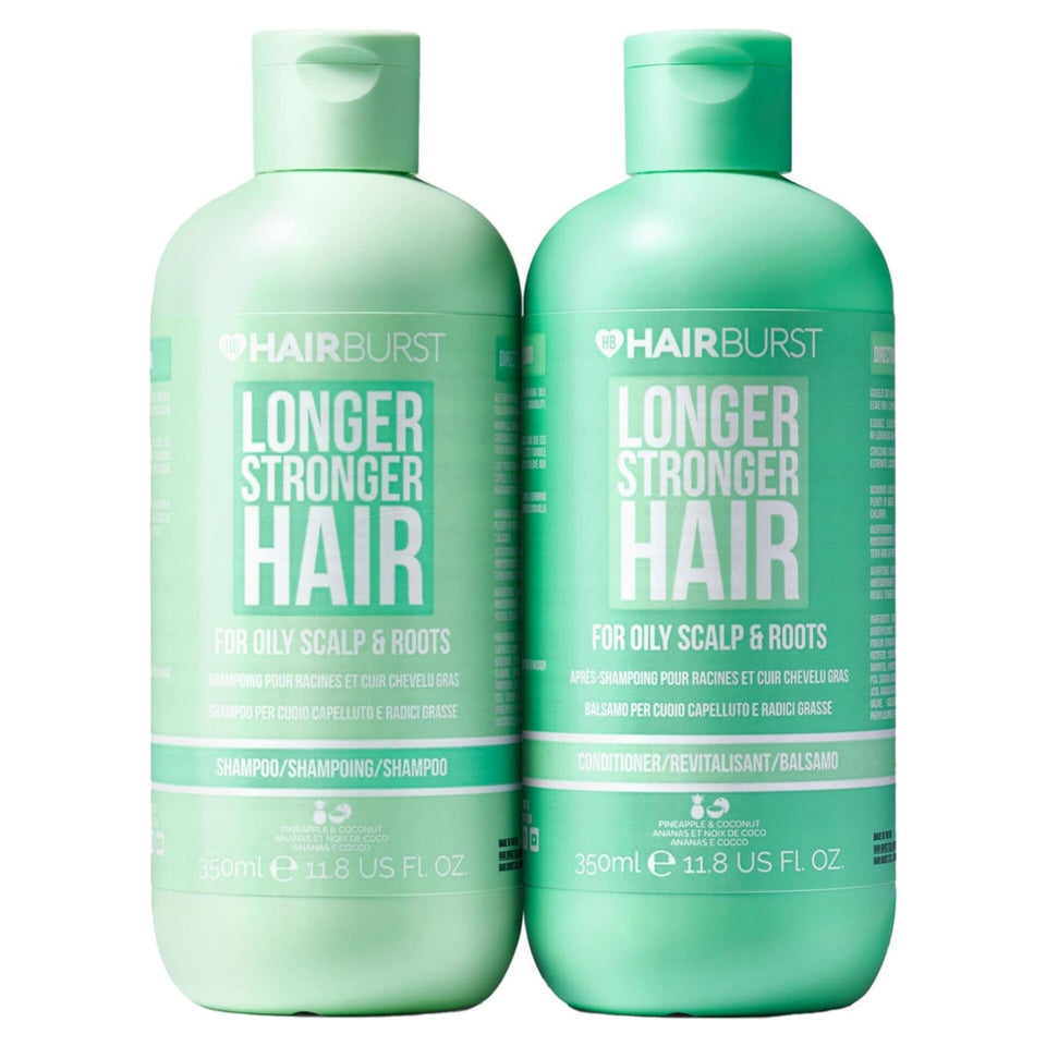 HAIRBURST - Shampoing + Conditoner Pour Cheveux Gras - 2x350ml