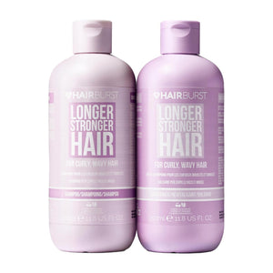 HAIRBURST - Shampoing + Conditioner Pour Cheveux Bouclés et Ondulés - 2x350ml