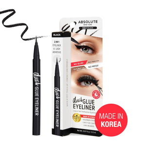 Absolute New York - Dual Glue Eyeliner - réf Black
