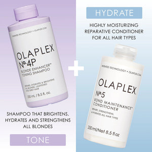 Olaplex - N°4P Toning Shampoo, Blond Enhancer - 250ml